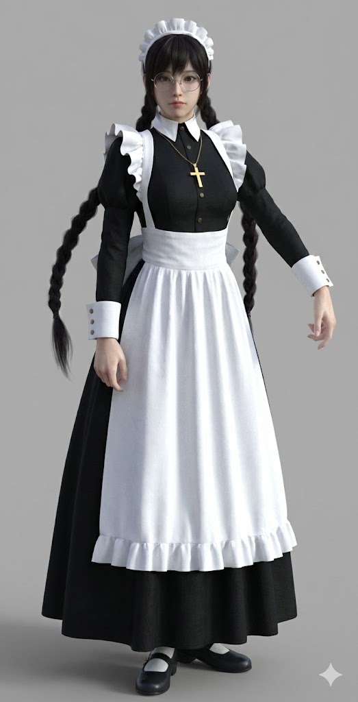 打破次元壁：还原动漫服饰的精致3DCG美女