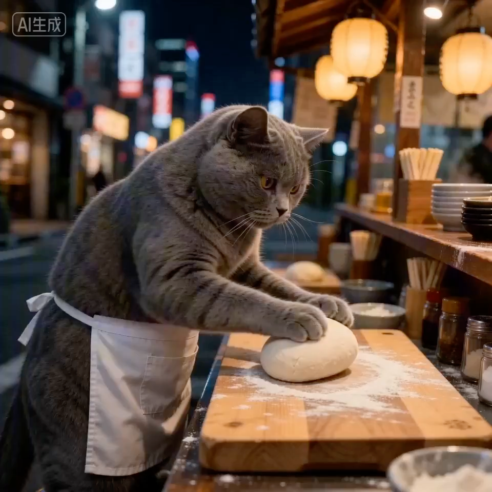 猫咪深夜食堂手作拉面