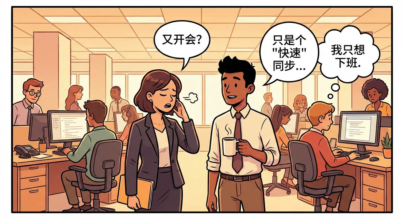 职场漫画提示词