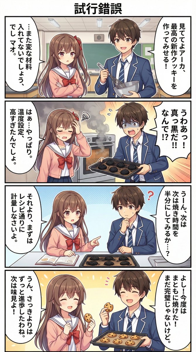 试错与成长：充满戏剧张力的漫画故事