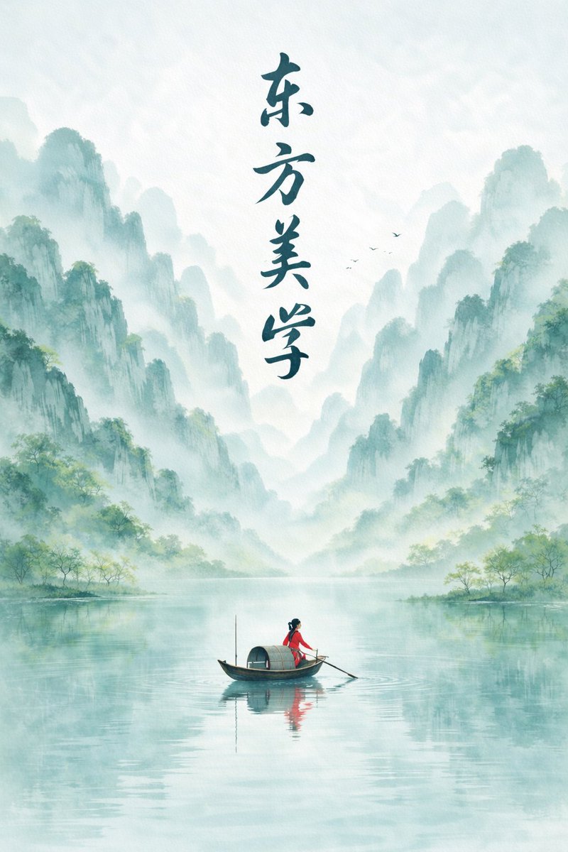 GPT Image 2 提示词 春日禅意水墨群山海报
