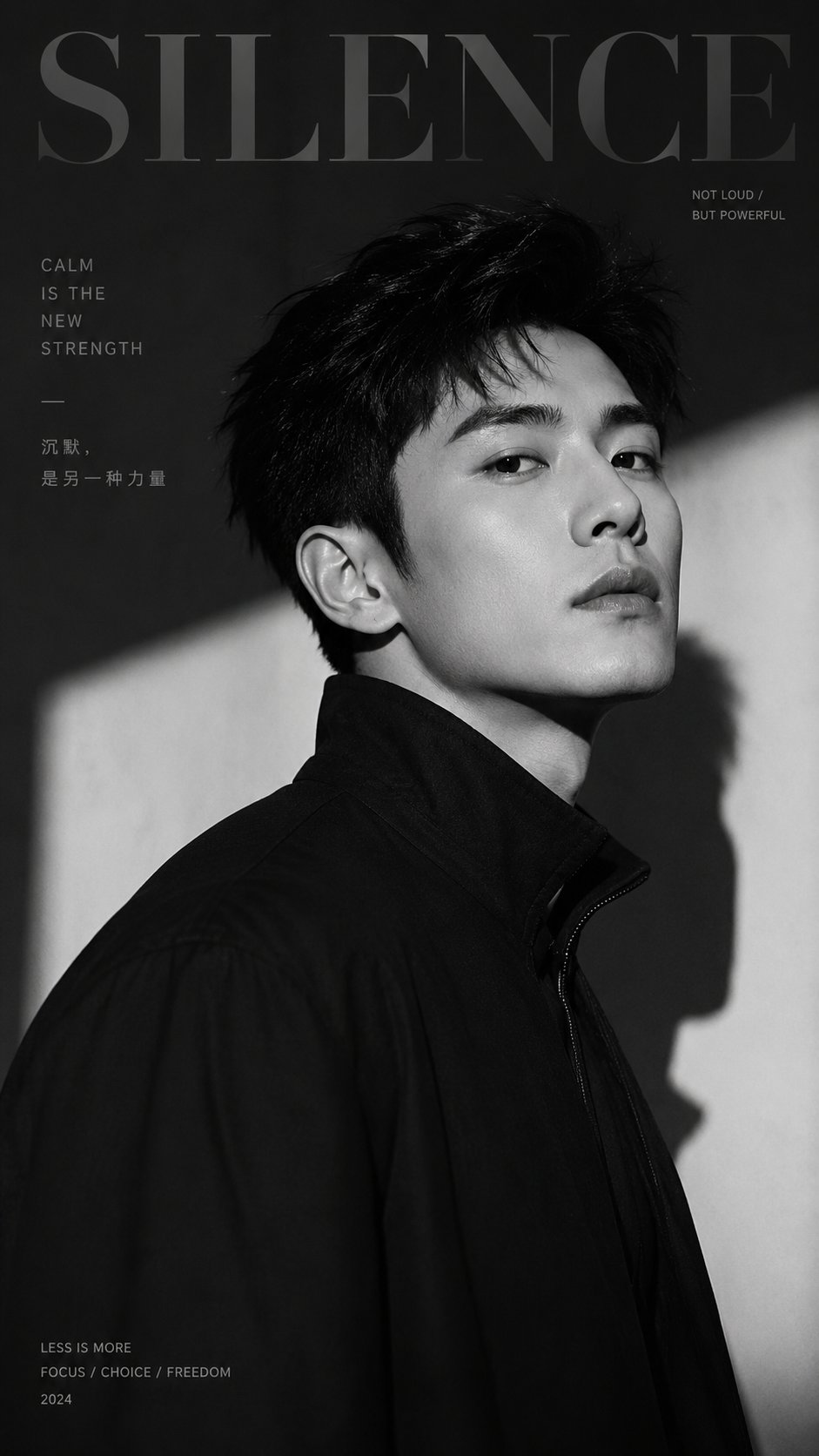 高级男性魅力商业视觉人像大片
