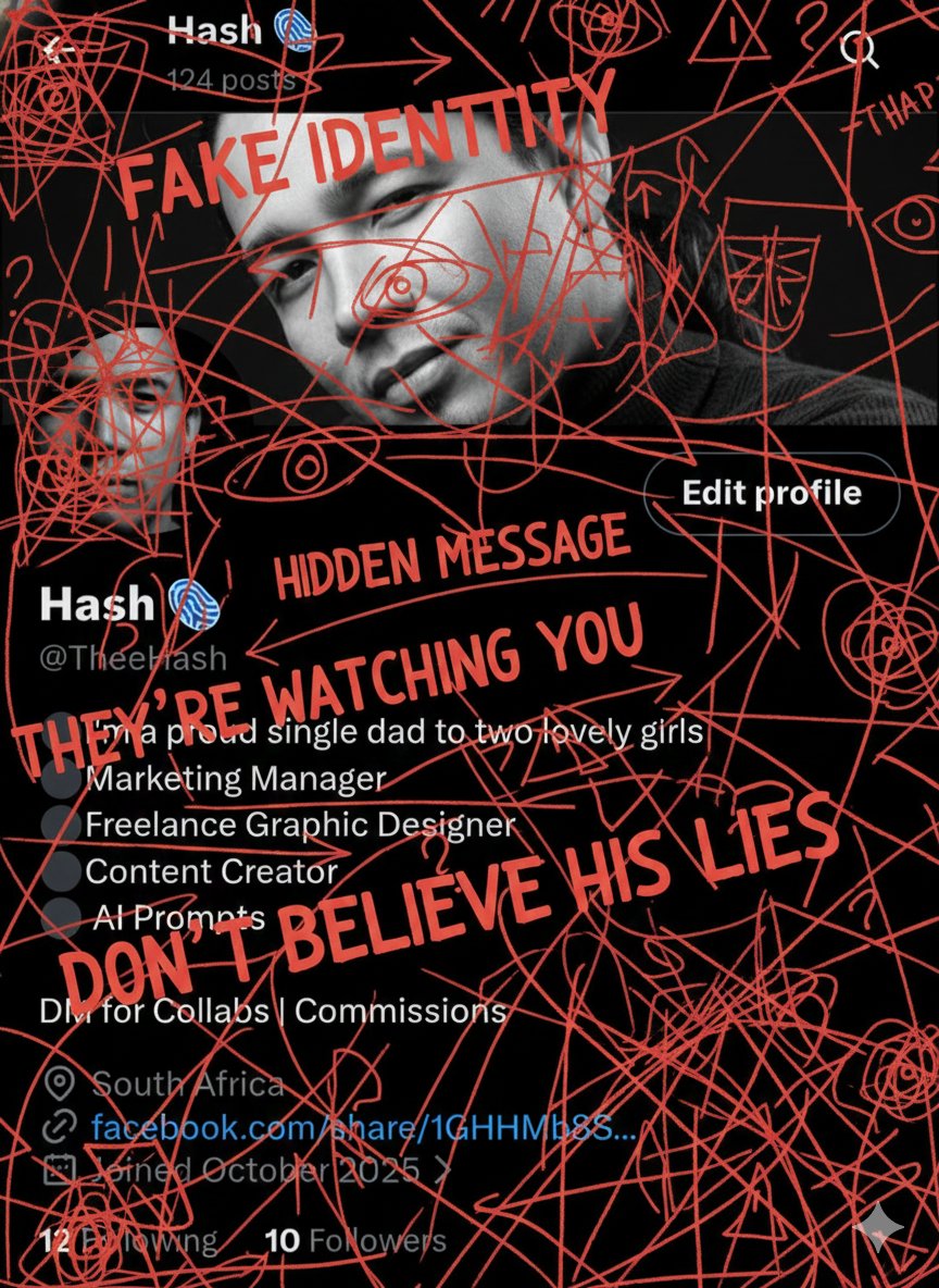满是红墨水批注的疯狂阴谋论手稿
