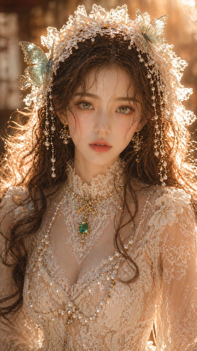 梦幻东方祖母绿美人
