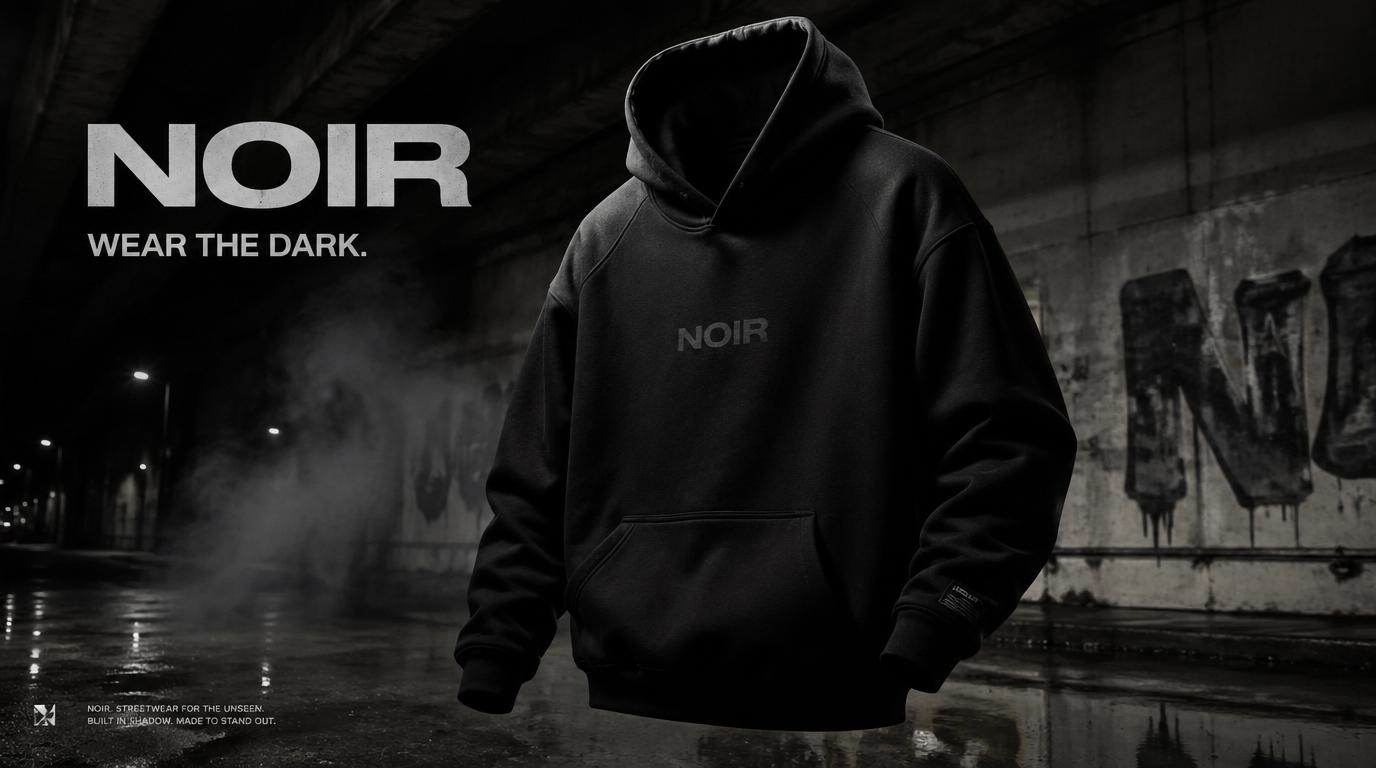 GPT Image 2 提示词 NOIR 街头服饰 Campaign