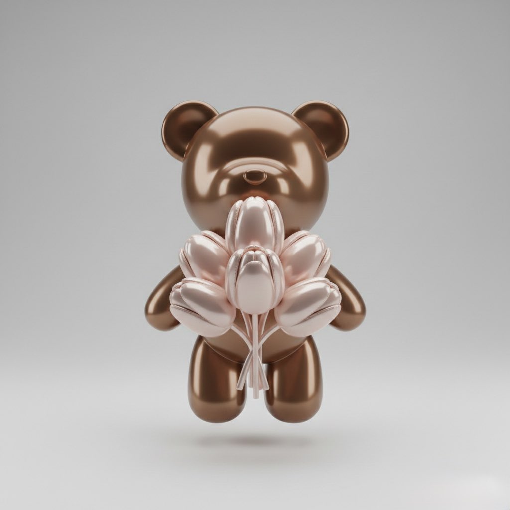 高级潮玩质感3D渲染