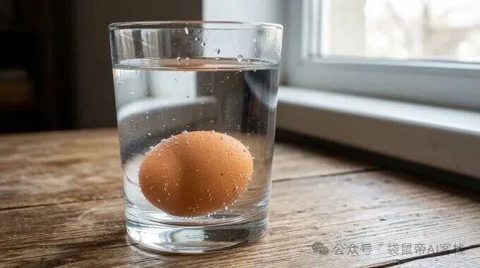 鸡蛋浮力实验图解