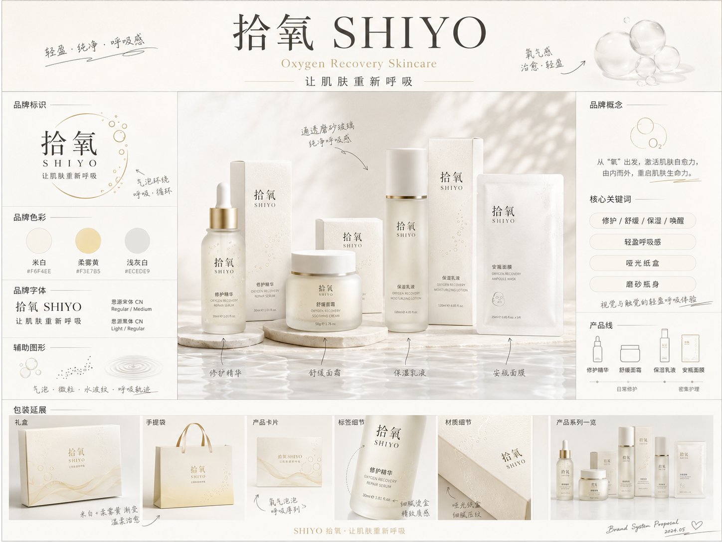 品牌全案概念提案板