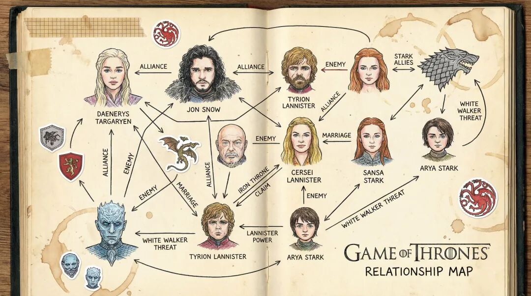 IP版权内容生成（关系图）