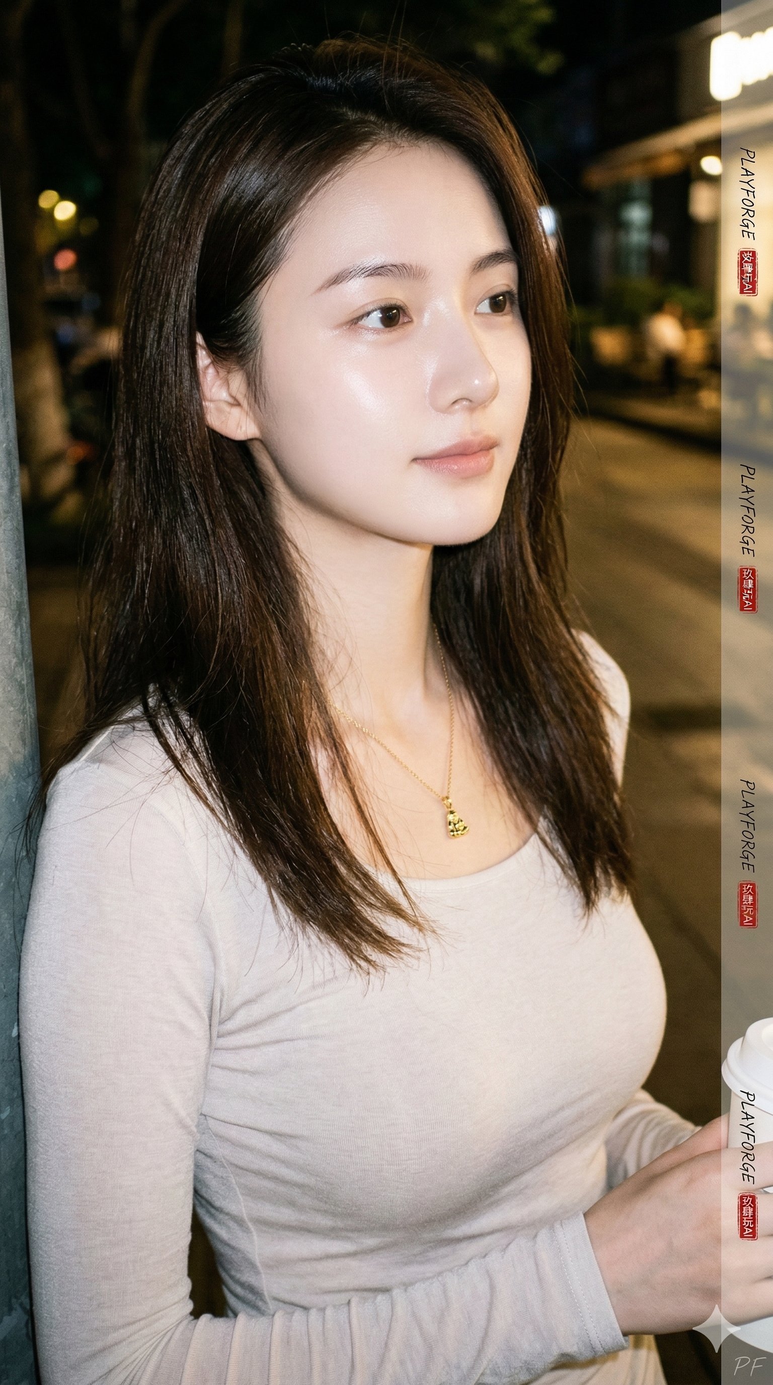 19岁中国顶级女模特CCD闪光灯写真