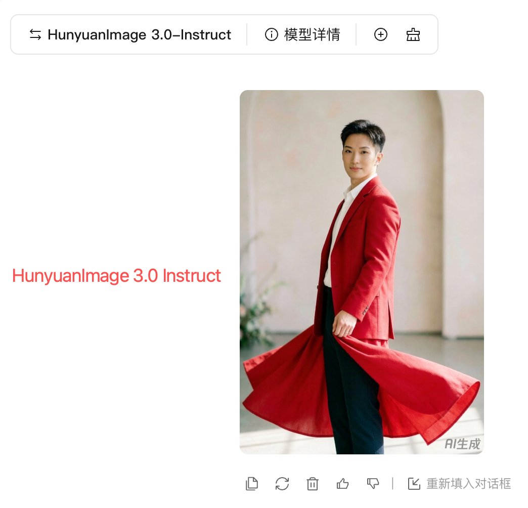 身穿红色大衣的男子完美融入原图场景