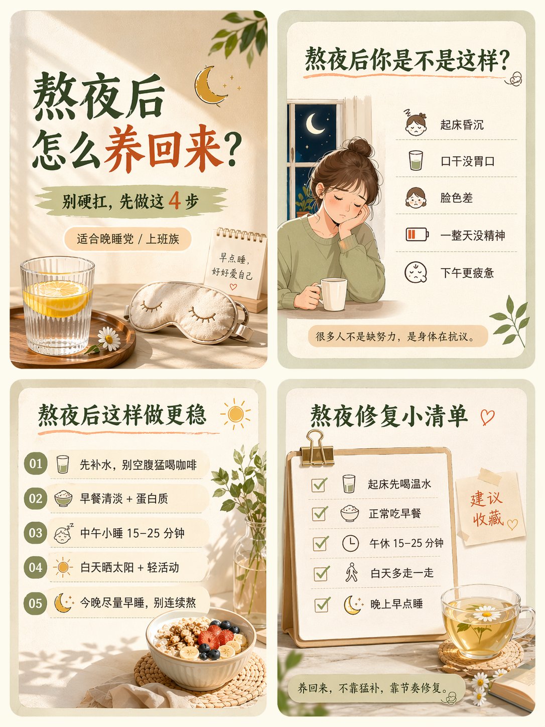 小红书健康养生知识博主