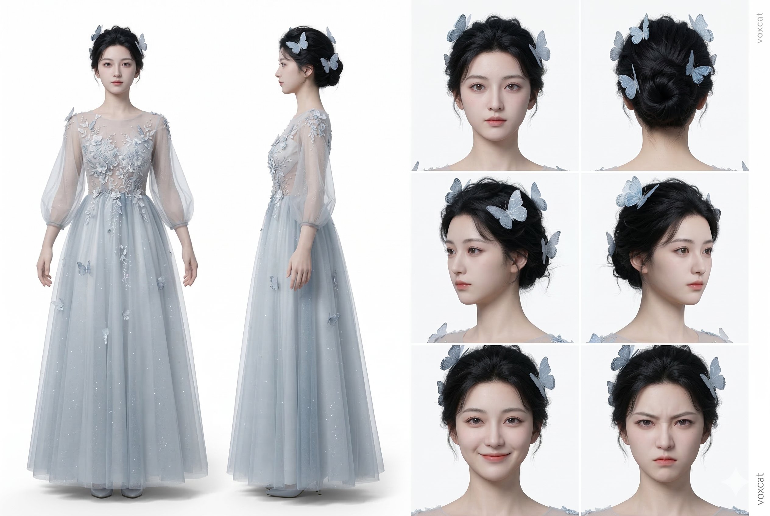 专业角色设定卡TurnaroundSheet生成指南