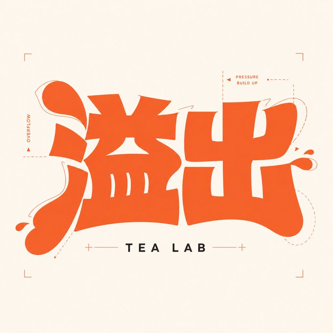 破格编排字标