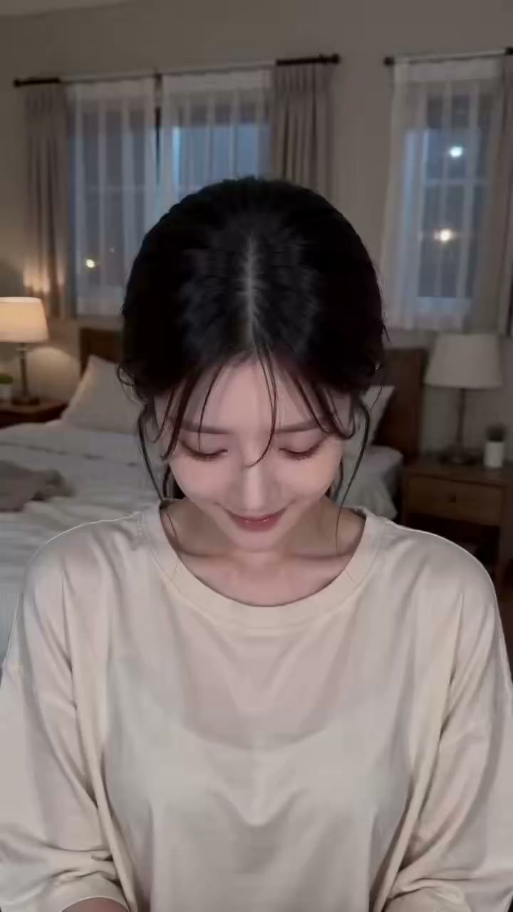 慵懒居家至精致女神的纯欲变装
