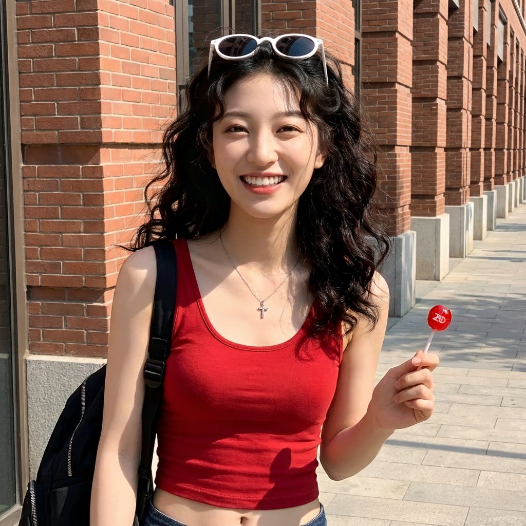 一张高分辨率的户外全身照