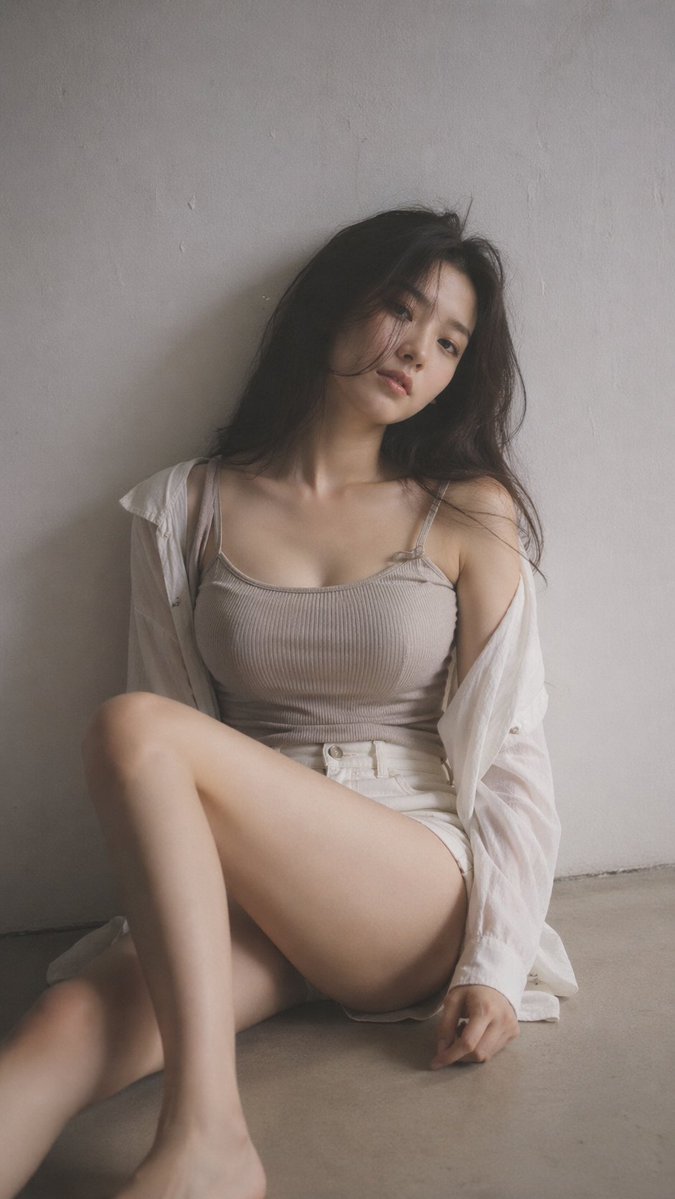 GPT Image 2 提示词 韩系极简氛围感少女写真