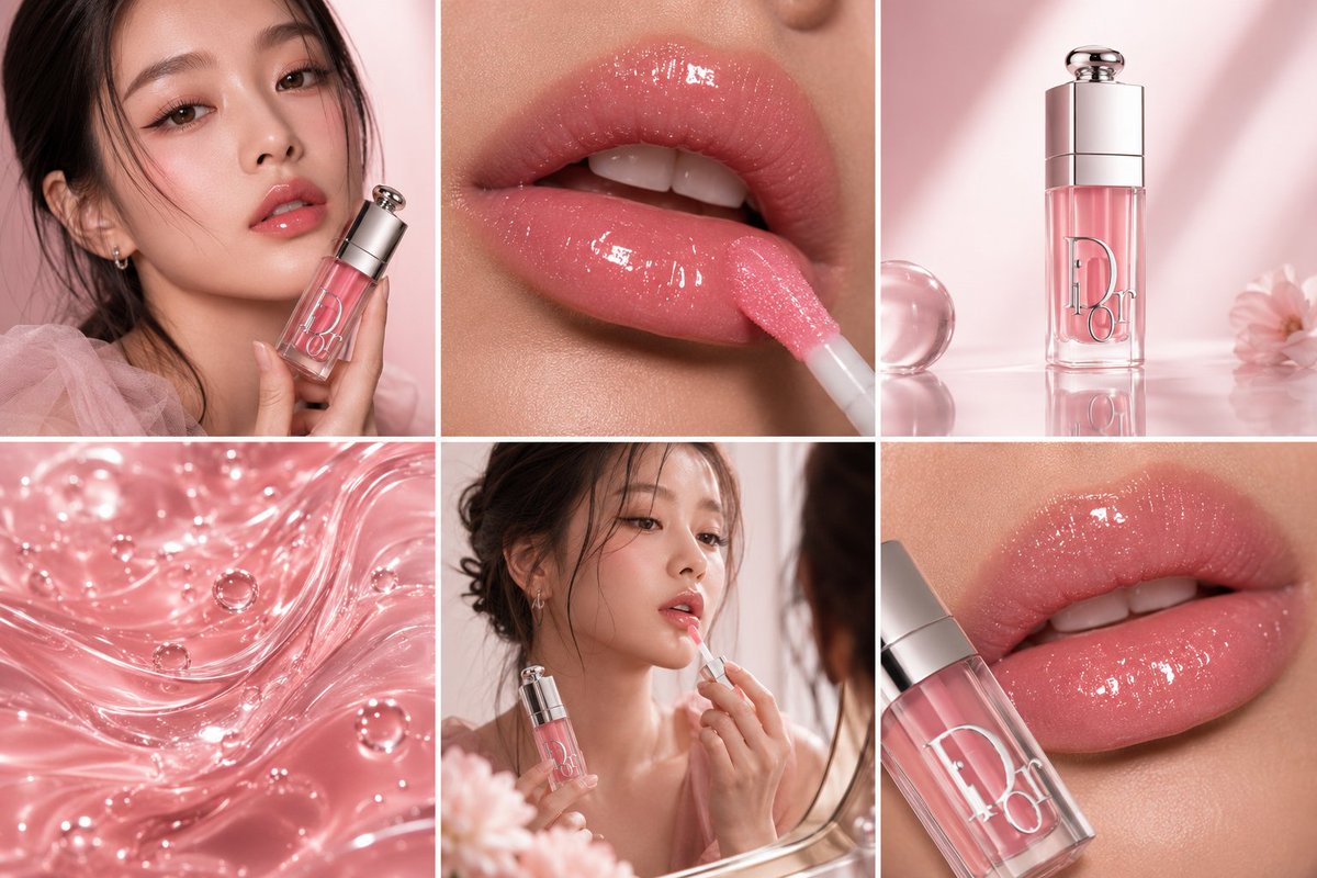 迪奥釉彩欲望美妆大片