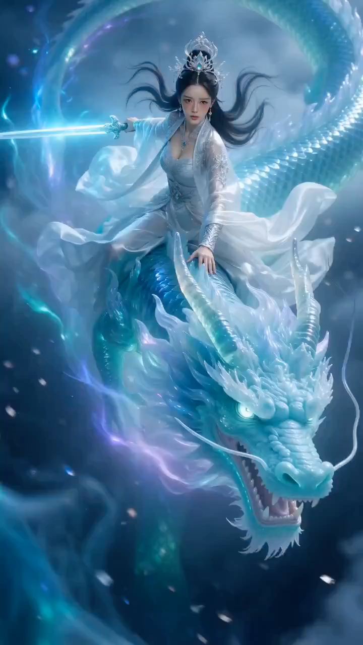 冰封云海青龙仙姿